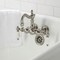 Kingston Brass CA1005T8 3-3/8" Tub Wall Mount Clawfoot Tub Faucet, Brushed Nickel CA1005T8 - alternate 3